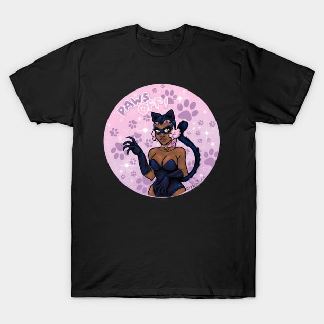 Paws Off! T-Shirt by The Asylum Countess